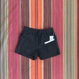 CASLON - grey beluga  free flow shorts